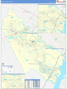 Prince William County, VA Digital Map Basic Style